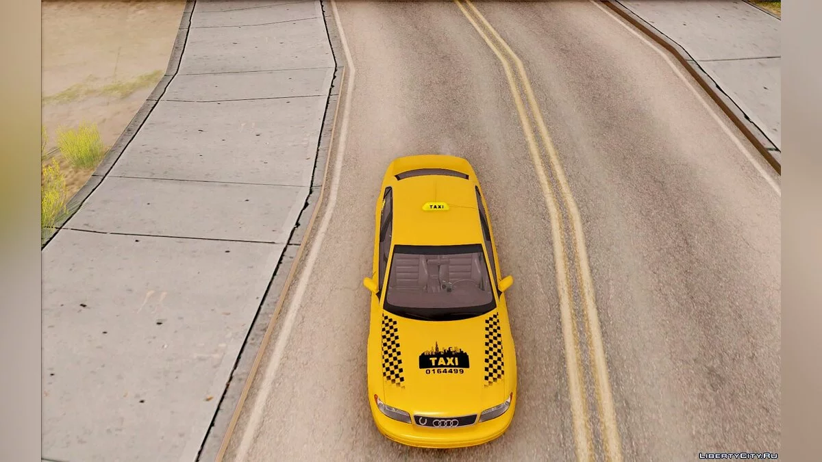 Audi A4 1.9 TDI Taxi / GTA San Andreas