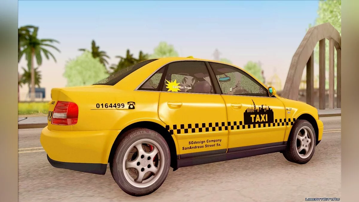 Audi A4 1.9 TDI Taxi / GTA San Andreas