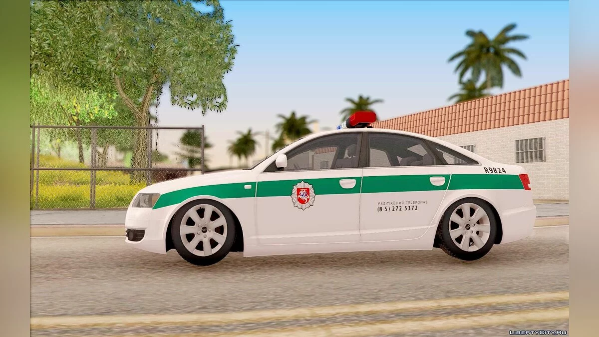 أودي A6 C6 شرطة ليتوانيا / جي تي إيه سان أندرياس