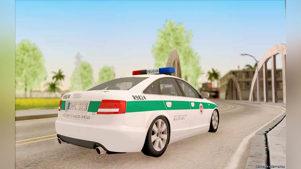 أودي A6 C6 شرطة ليتوانيا / جي تي إيه سان أندرياس