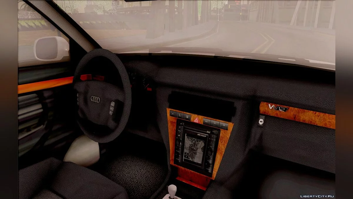 Audi A8 Автомобіль Патрульної Поліції / GTA San Andreas
