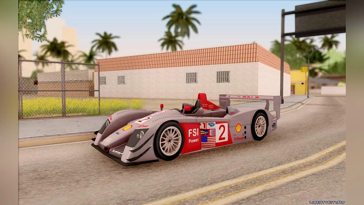 Audi R8 LeMans - Stock / GTA San Andreas