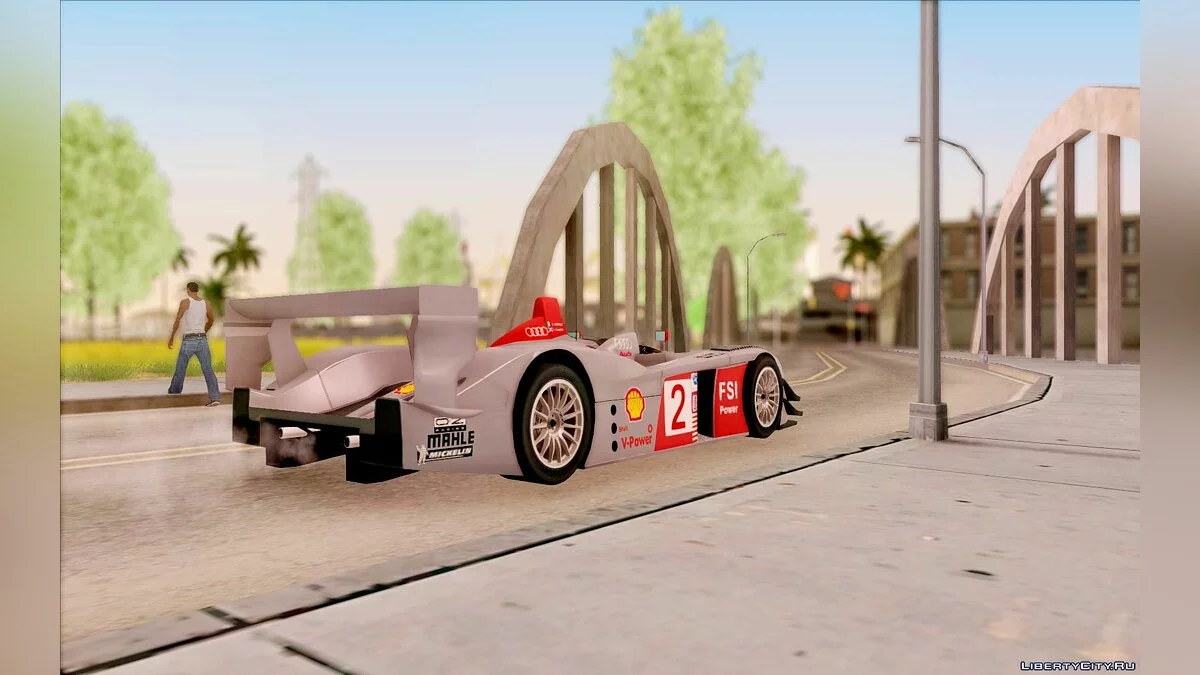 Audi R8 LeMans - Stock / GTA San Andreas