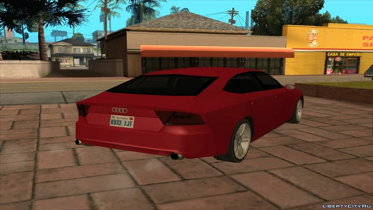 Audi A7 Niedrigpoly / GTA San Andreas