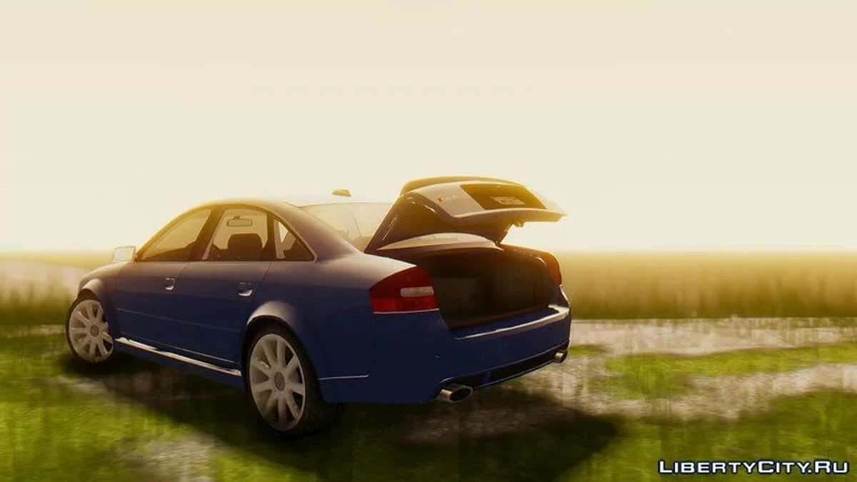 Audi RS6 C5 2002 [Pekerjaan Cat|Template|HQ] / GTA San Andreas