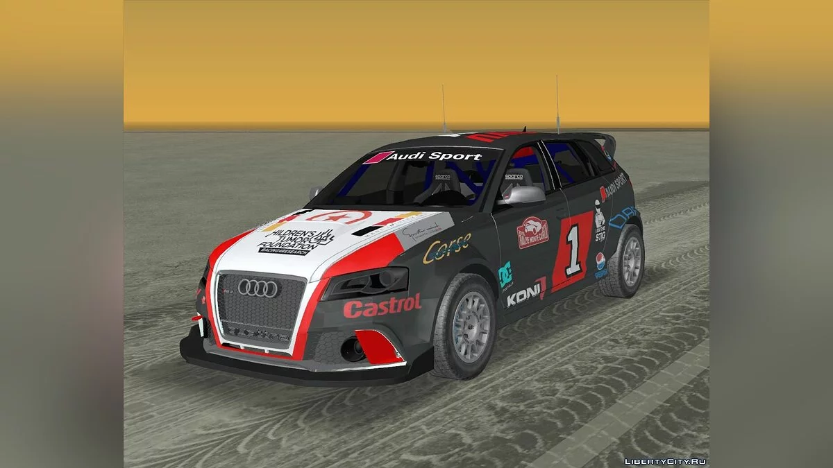 Audi RS3 Sportback Rally WRC / GTA San Andreas