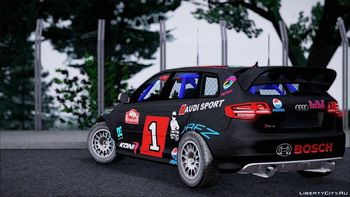 Audi RS3 Sportback Rally WRC / GTA San Andreas