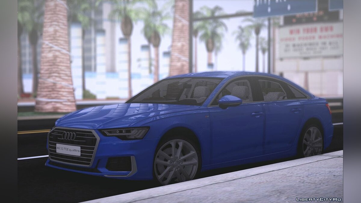 Download Audi S6 C8 2019 for GTA San Andreas