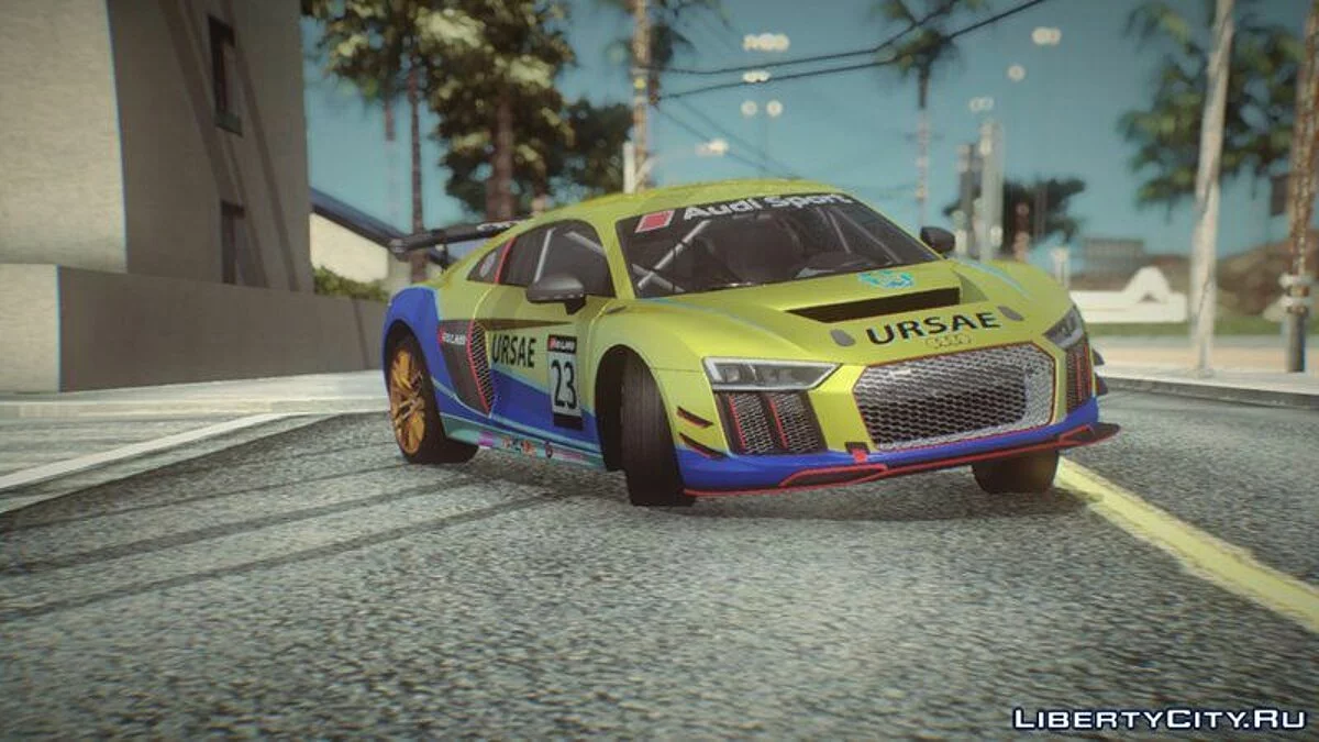 2019 Audi R8 LMS GT4 / GTA San Andreas