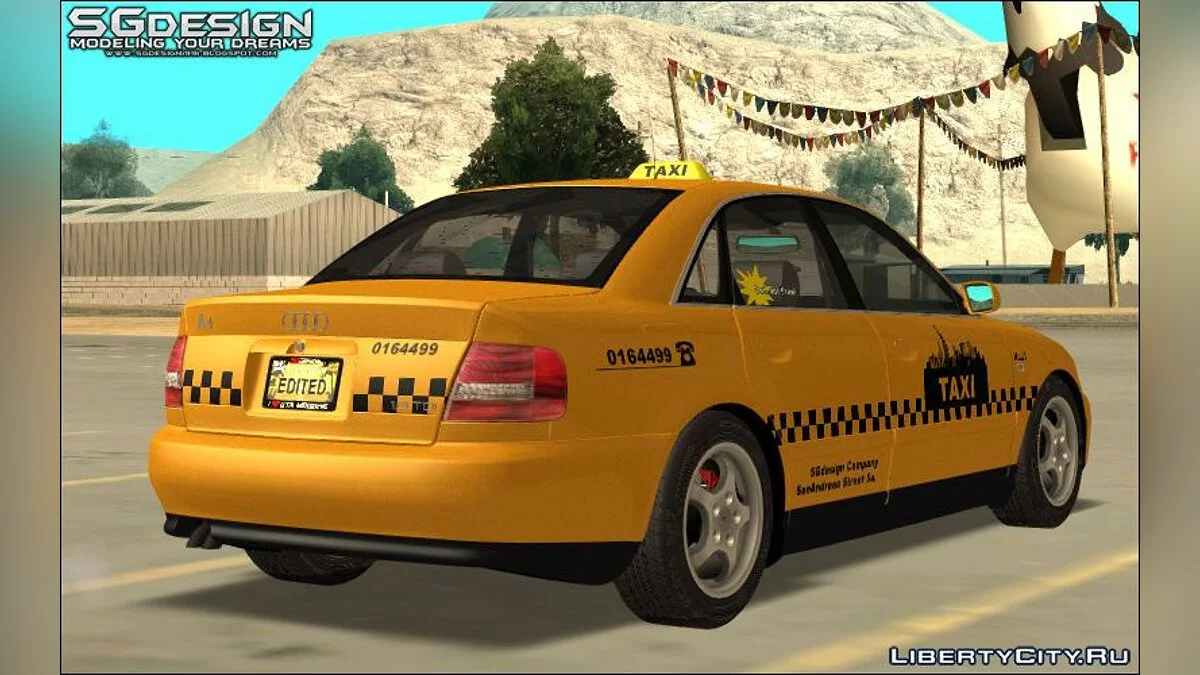 2000 Audi A4 1.9 TDI - Таксі / GTA San Andreas