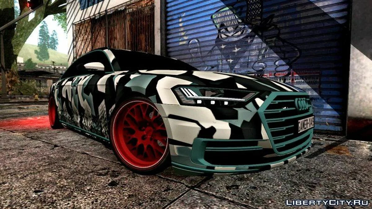 Audi A8 2018 Custom / GTA San Andreas