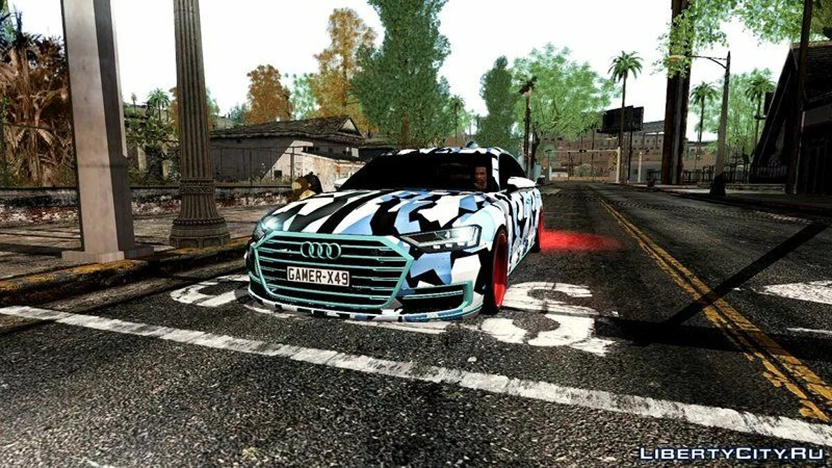 Audi A8 2018 Custom / GTA San Andreas