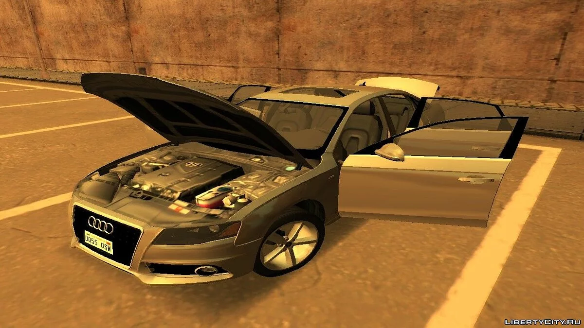 Audi A4 2.0 TFSI 2010 / GTA San Andreas
