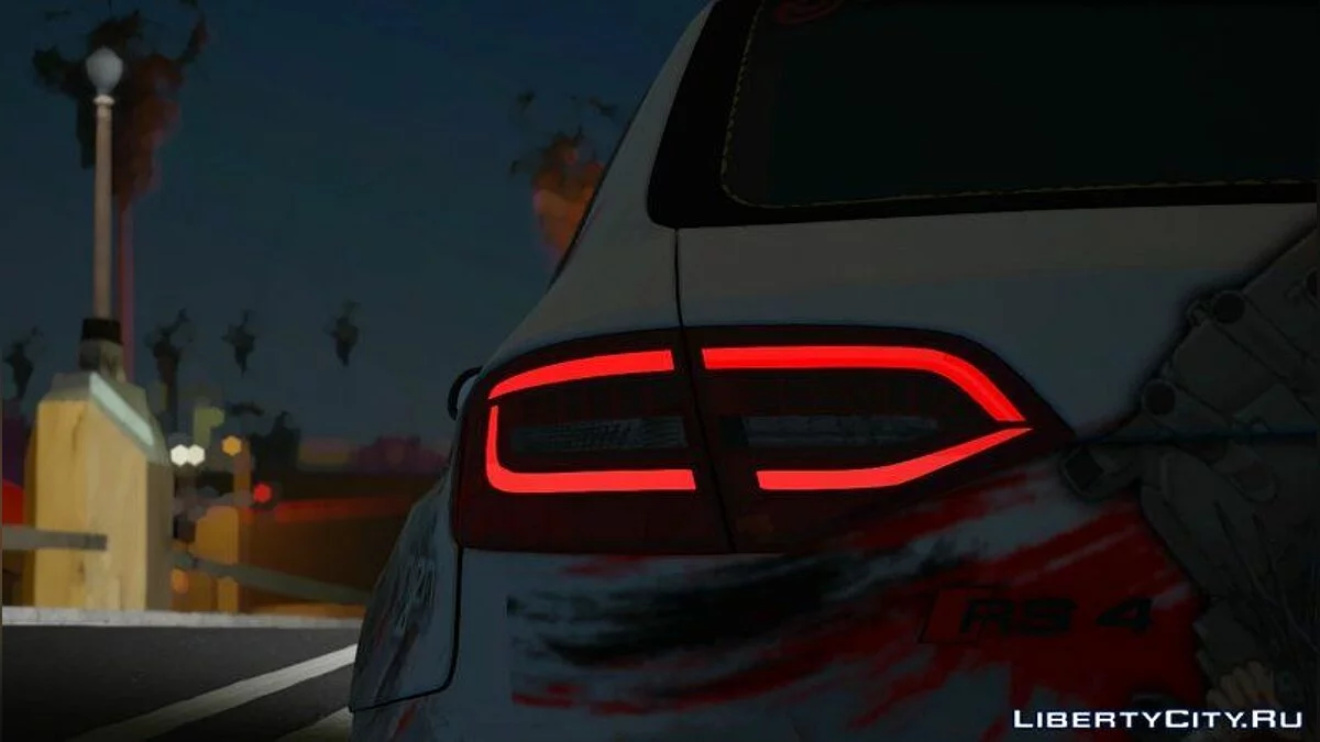 2013 Audi RS4 Avant Tuned [RHA] / GTA San Andreas