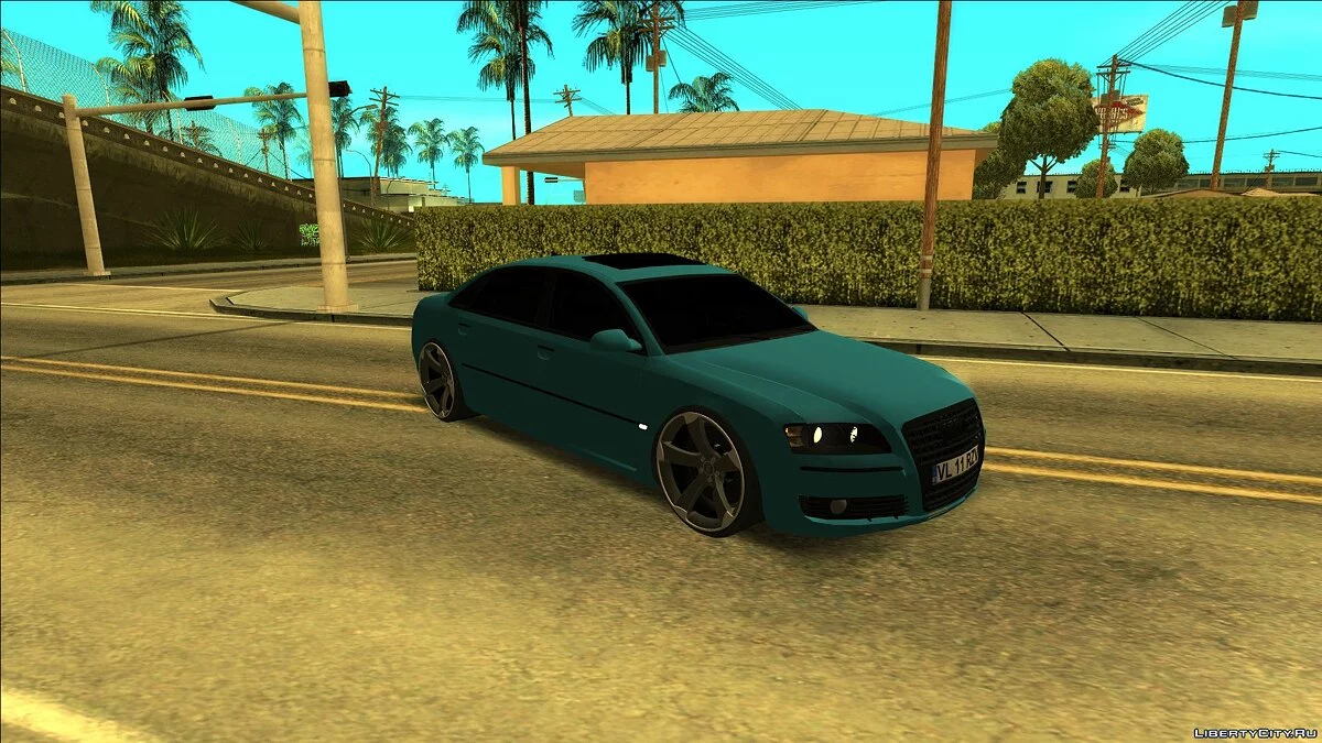 奥迪A8 D3与奥迪旋转轮 / GTA San Andreas
