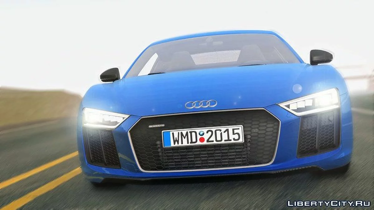 أودي R8 V10 بلس 2018 / جي تي إيه سان أندرياس