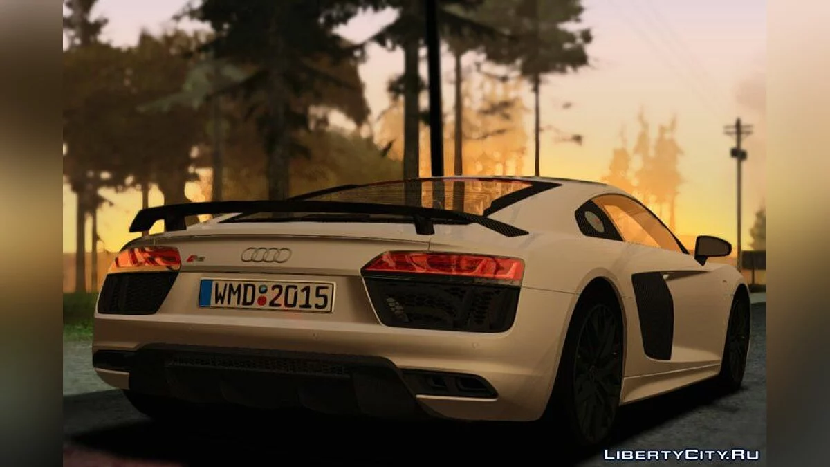أودي R8 V10 بلس 2018 / جي تي إيه سان أندرياس