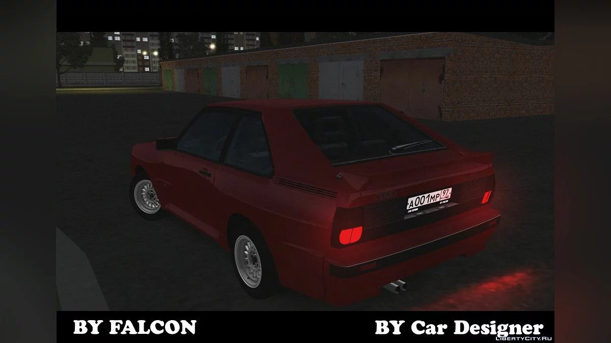 Audi Quattro Sport 1983 / GTA San Andreas