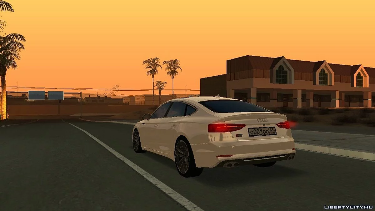 أودي S5 سبورت باك مع تعديل / جي تي إيه سان أندرياس
