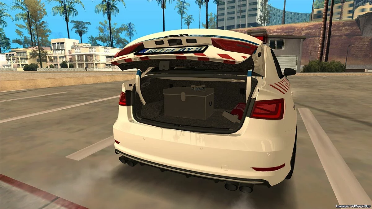 Audi A3 Limousine — венгерская полиция / GTA San Andreas