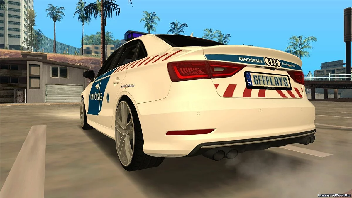 Audi A3 Limousine — венгерская полиция / GTA San Andreas