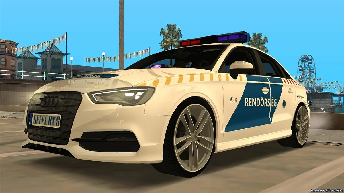 Audi A3 Limousine — венгерская полиция / GTA San Andreas