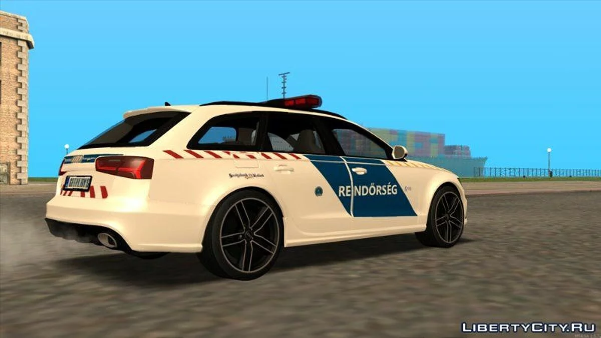 Audi RS6 C7 — policía húngara / GTA San Andreas