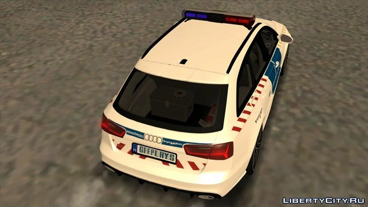 Audi RS6 C7 — policía húngara / GTA San Andreas