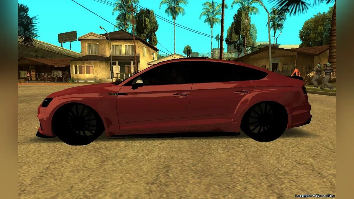 Audi S5 SportBack Carrosserie Large / GTA San Andreas