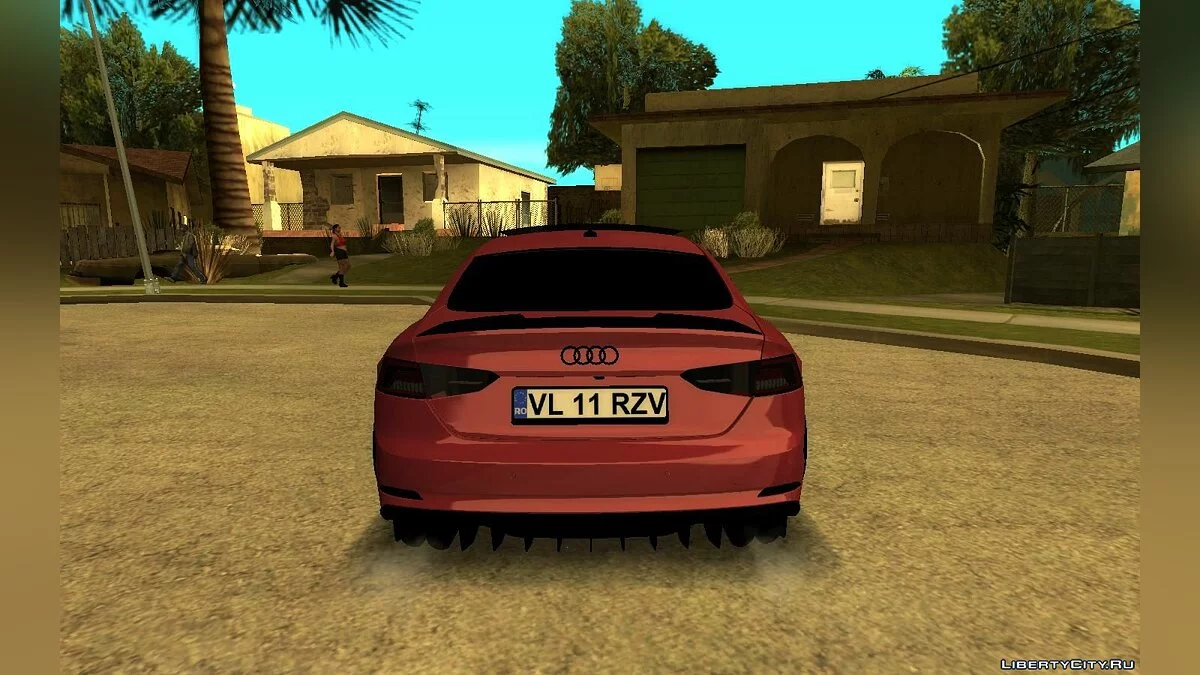 Audi S5 SportBack Carrosserie Large / GTA San Andreas