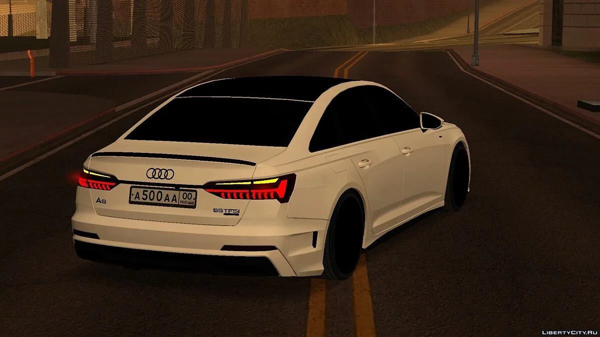 AUDI A6 C8 (Edición Negra) / GTA San Andreas