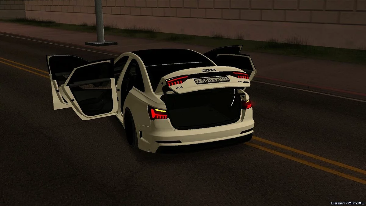 AUDI A6 C8 (Edición Negra) / GTA San Andreas
