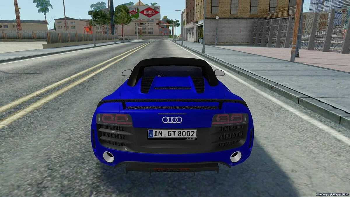Audi R8 GT Spyder 2012 [LQ] / GTA San Andreas