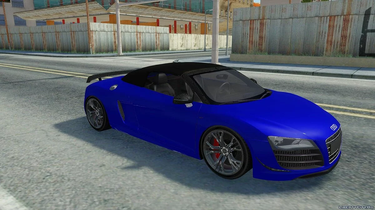 Audi R8 GT Spyder 2012 [LQ] / GTA San Andreas
