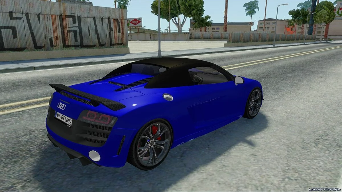 Audi R8 GT Spyder 2012 [LQ] / GTA San Andreas