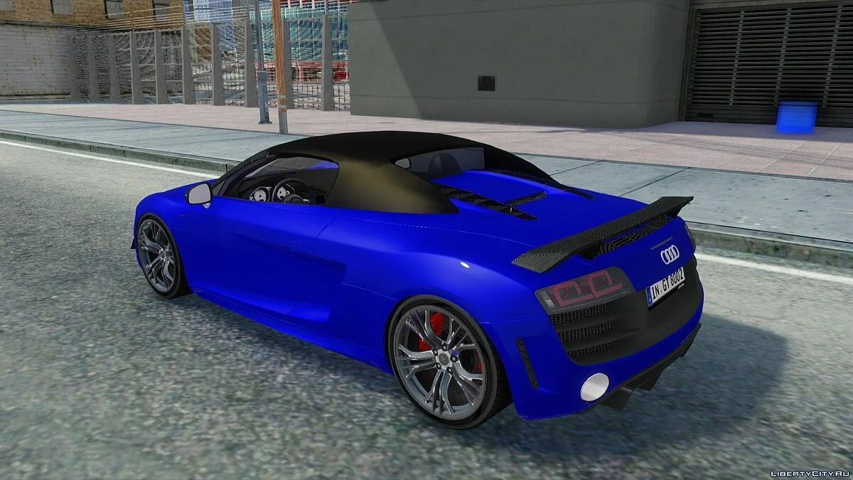 Audi R8 GT Spyder 2012 [LQ] / GTA San Andreas