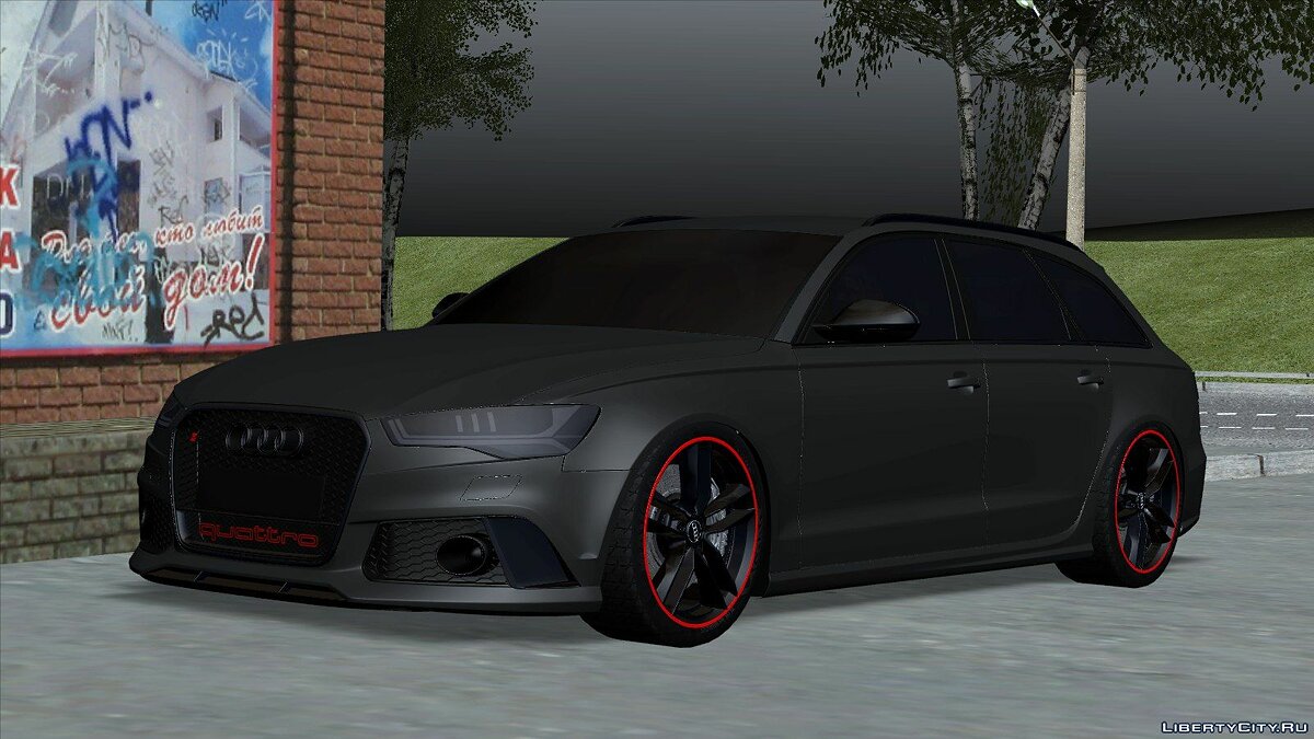 Audi rs6 in gta 5 фото 67