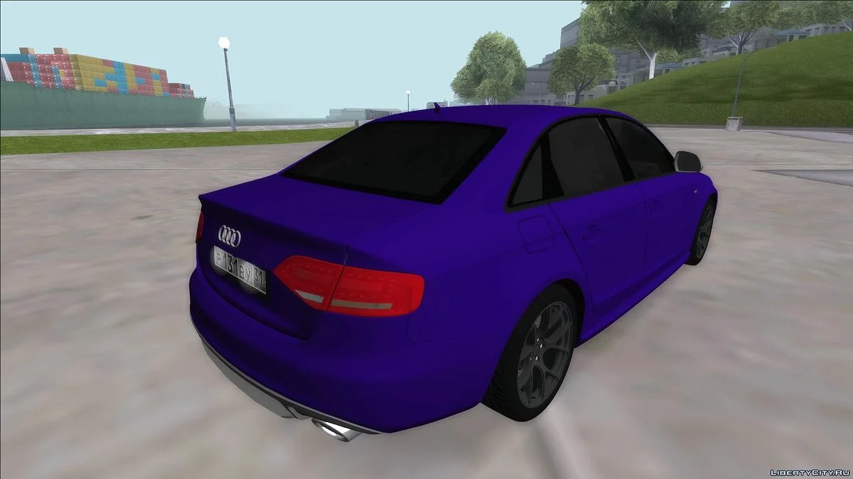 Audi A4 Violet Royal / GTA San Andreas