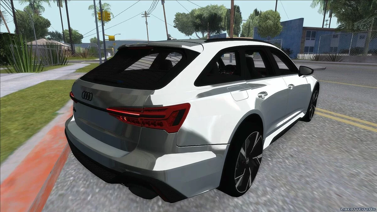 Audi RS6 2020 Style Argent / GTA San Andreas