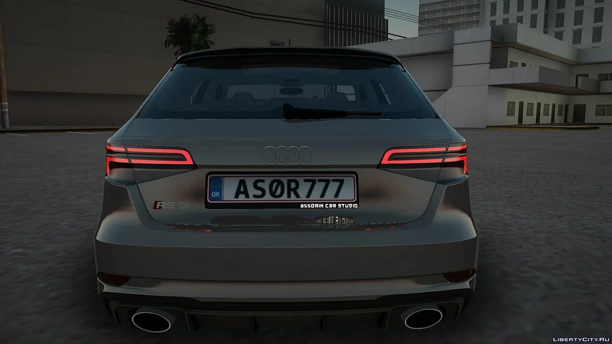 Audi RS3 Sportback 2018 / GTA San Andreas