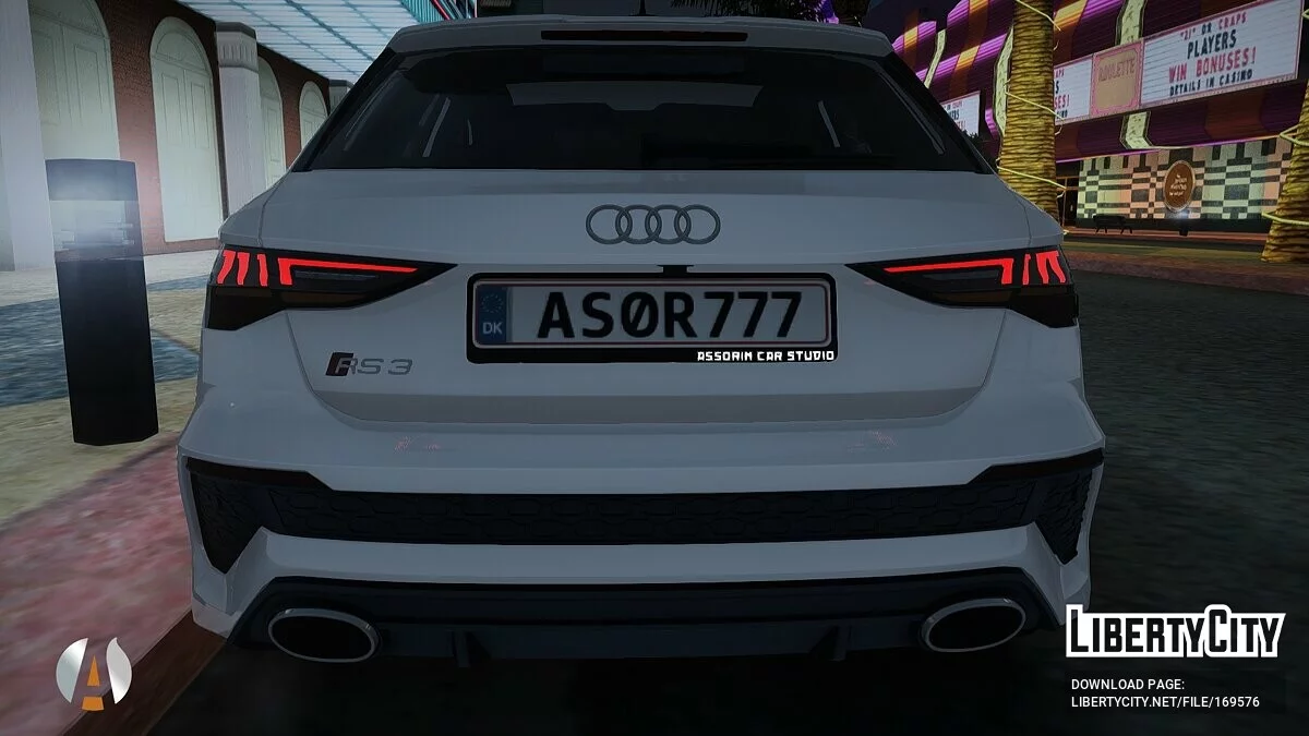 Audi RS3 Y8 2022 / GTA San Andreas