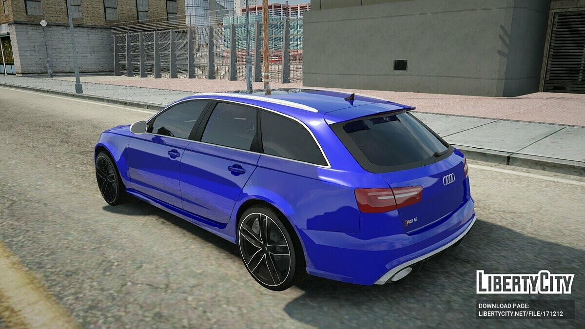 Audi rs6 2002 gta 5 фото 91