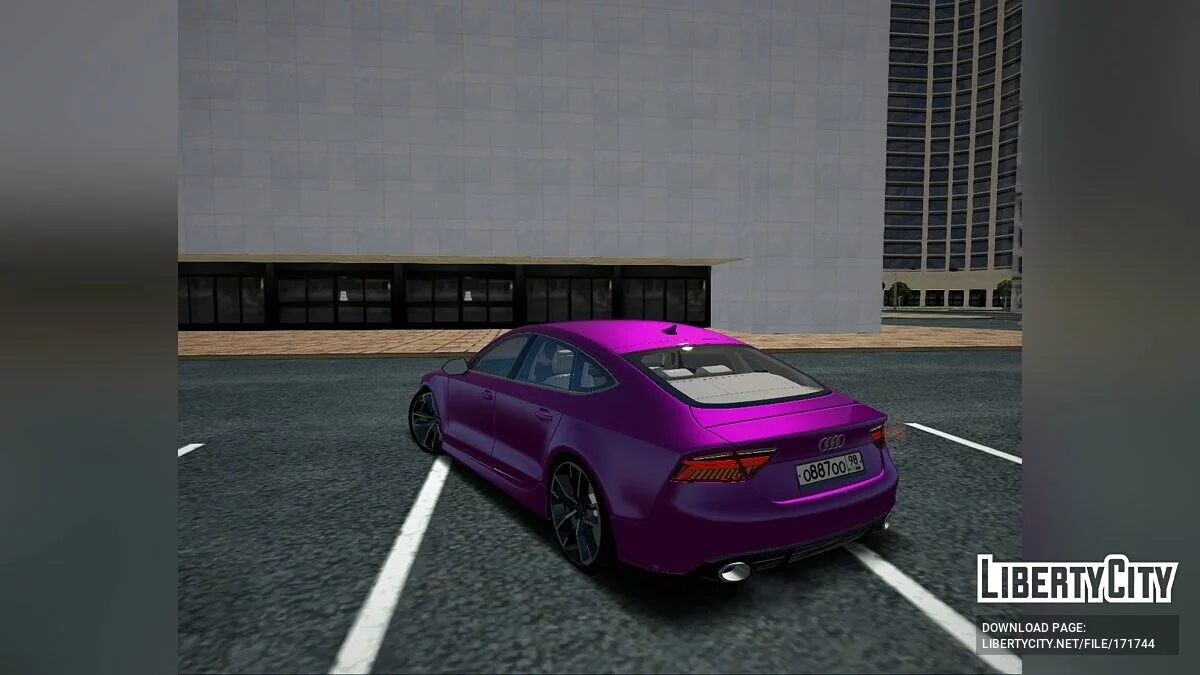 Audi RS7 / GTA San Andreas
