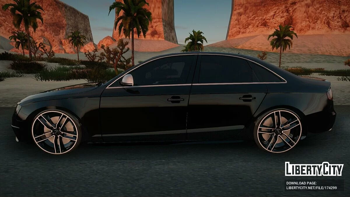 2008 Audi A4 B8 S-Line TDI / GTA San Andreas