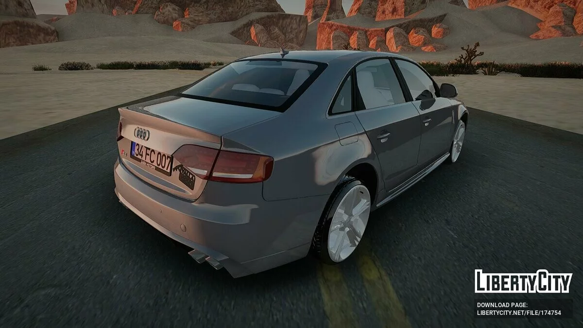 Audi S4 / A4 - Valla Stock / جي تي إيه سان أندرياس