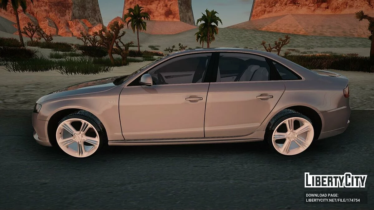 Audi S4 / A4 - Valla Stock / جي تي إيه سان أندرياس