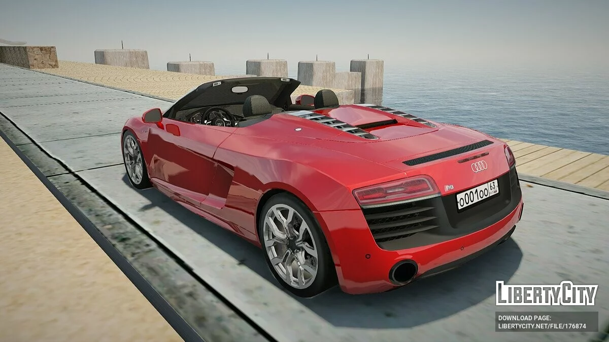 Audi R8 Spyder / GTA San Andreas