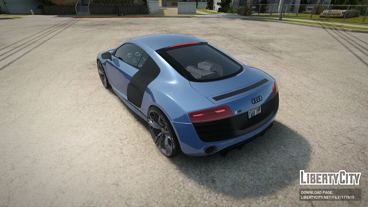 Audi R8 V10 Plus 5.2 FSI 2013 / GTA San Andreas