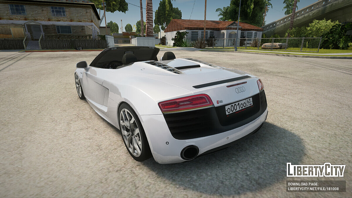 Audi r8 cabrio gta 5 фото 109