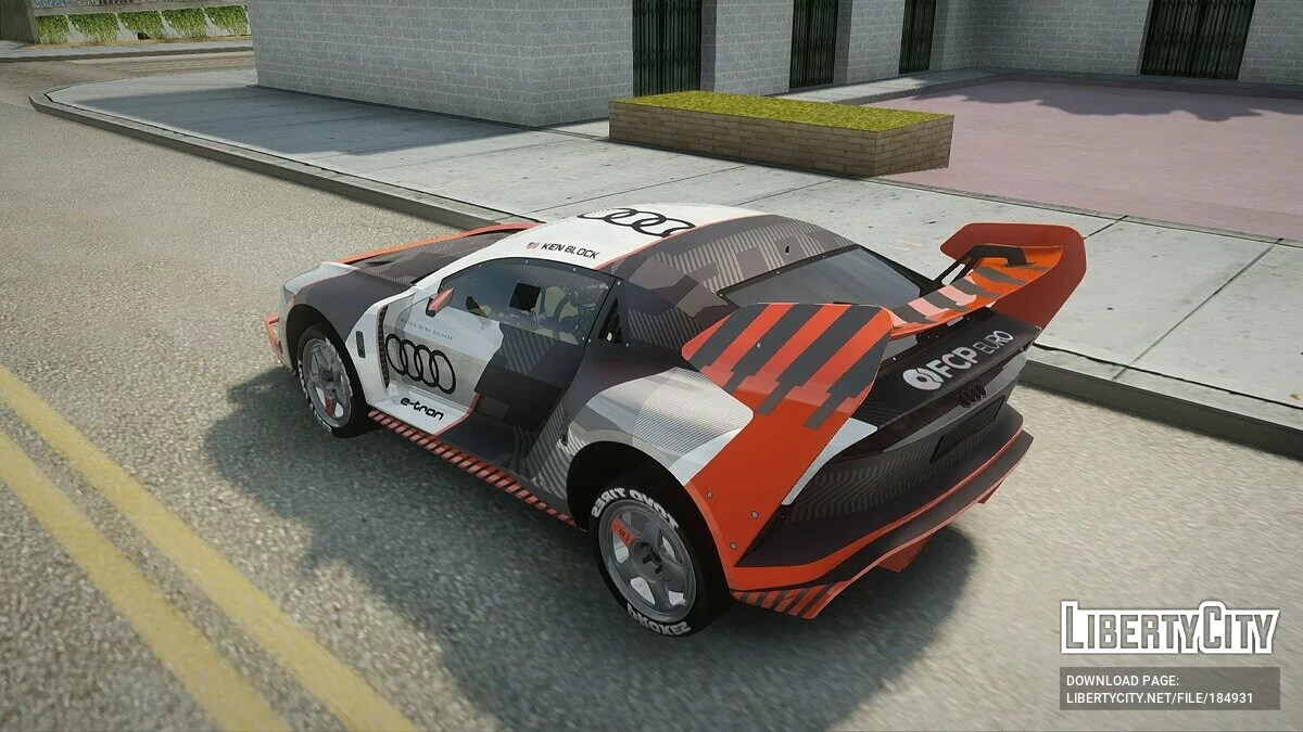 Audi S1E Quattro Hoonitron / GTA San Andreas